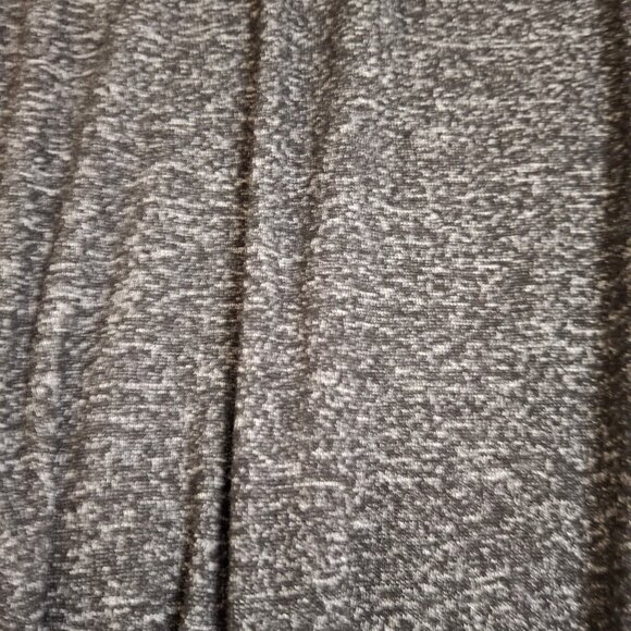 Cozy A-Line Swing Dress Size Large Grey Round Neck Long Sleeve - Picture 5 of 10